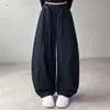Pantalones Casuales para Niñas 2026 Otoño Nuevo Estilo Pantalones Sueltos de Algodón para Niños Mayores, Pantalones Curvos para Estudiantes de Secundaria, Pantalones de Pierna Ancha de Otoño