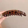 Pinza de Plátano de Satén Estilo Coreano para el Cabello para Mujer 2026 Nuevo Pinza de Garra para la Parte Posterior de la Cabeza Cola de Caballo Alta Pinza de Cabello Simple Versátil Accesorios para el Cabello