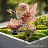 Dragón Púrpura Encantador Transfronterizo Hada Bohemio Acrílico Decoraciones para Plantas en Maceta de Hogar Jardín Balcón Dormitorio