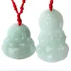 Pingente de Buda Guanyin de Jade Masculino e Feminino um Bem Pingente de Buda Guanyin de Jade de Mianmar Pingente de Buda Guanyin para Casal