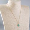 Europa y Estados Unidos superventas simple fresco amor micro-incrustado circón collar nicho todo-combinable colgante en forma de corazón cadena clavícula mujeres