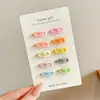 Pinzas para el pelo de estrella para niñas pequeñas, pinzas BB para flequillo lateral que no dañan el pelo, lindas pinzas para flequillo, accesorios para el pelo