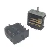 Interruptor de Estufa Eléctrica de Horno Interruptor Giratorio Multiposición Perilla de Cambio Olla Eléctrica Caliente Estufa Eléctrica Interruptor Giratorio Rotatorio Ajustable
