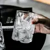 Porta Huevos A2 Vidrio Alto Borosilicato Alto Valor de Color Estilo Ins Vidrio Retro Vaso para Jugo Cóctel