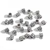 Cuentas Espaciadoras de Aleación de Plata Antigua Galvanizada Cilindro Decorativo para Colgar en Cinturón Pendientes Pulsera Collar Cadena de Teléfono Móvil Accesorios Hechos a Mano DIY
