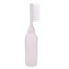Botella de Tinte para el Cabello, Botella de Solución para Permanente, Recipiente de Champú Suavizante, Peine Aplicador, Botella de Champú para Permanente y Tinte de Uso en Casa y Salón de Belleza, Cepillo para Champú
