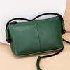 Bolsa Feminina de Couro Genuíno Atacado 2025 Primavera Nova Casual Bolsa Transversal de Ombro Feminina Costura em Couro de Vaca de Primeira Camada Bolsa de Mãe