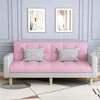 Sofá para apartamentos pequenos, sala de estar, uso doméstico, design novo, estilo simples e moderno, de três lugares, adequado para imóveis de aluguel, sofá-cama dobrável conversível