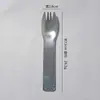 Tenedor de Mesa de Acero Inoxidable Personalizado Lindo Divertido Creativo para Niños Oso Tenedor de Ensalada Tenedor Cuchara de Dibujos Animados Tenedor de Postre Fruta
