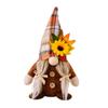 Novas decorações transfronteiriças de Ação de Graças Decorações Homem Sem Rosto Girassol Girassol Festival da Colheita Anão Boneca Ornamentos