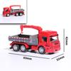 Coche de Aleación 1:64 Juguete para Niño Vehículo de Ingeniería Artificial Vehículo de Transporte de Basura Urbana Modelo Excavadora Coche Deslizante