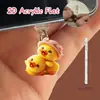 Ornamentos Populares de Acrílico para Pendurar Transfronteiriços, Protetor de Poeira para Celular Pec, Pingente 2D de Gato Bravo, Ty e Outros Produtos Africanos