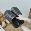 Procesamiento y Personalización de Mocasines Abiertos de Punta Redonda para Ropa Exterior de Verano para Mujer, Zapatos Planos Casuales de Suela Dura, Zapatos Planos Suaves de Punta Reforzada, Sandalias y Pantuflas