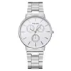 Procesamiento y Personalización por el Fabricante de Productos de Comercio Exterior Más Vendidos Reloj para Hombre Simple y Moderno de Tres Agujas Reloj para Hombre Reloj de Cuarzo Modelo con Correa de Acero