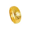 Anillo de Oro Aluvial para Mujer, Anillo Abierto Duradero, Nuevo Producto Transfronterizo, Nicho, Gama Alta, Lujo Accesible, Apertura Versátil