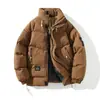 Abrigo de Algodón para Hombre para Exteriores Abrigo de Algodón Otoño e Invierno Nuevo Estilo Americano Marca de Moda Abrigo de Algodón Engrosado Cálido Chaqueta Traje de Pan para Hombre