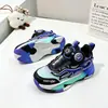 Zapatos casuales de malla doble con suela de goma para niños, tallas 32-41, zapatos nuevos para niños, zapatillas para niños pequeños, zapatillas para correr para niños