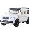 Mercedes-Benz Big G modelo de coche simulación coche niño abrir puerta luz música Jeep juguete para niños regalo