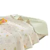 Funda de Cama Acolchada de Algodón Puro Dibujos Animados Juego de Tres Piezas, Sábana de Tatami Antideslizante Engrosada de Algodón Puro, Pieza Individual para Dormitorio, Adecuada para Todas las Estaciones
