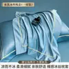 2026 Nuevas Fundas de Almohada de Verano, Fundas de Almohada Refrigerantes de Seda de Hielo, un Par para Uso en Casa, Funda Individual para Núcleo de Almohada 48cmx74cm