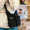 Bolso Bandolera Funcional Estilo Japonés con Esquema de Colores Vibrantes y Múltiples Bolsillos, Adecuado para Parejas para Compras Diarias y Viajes al Aire Libre