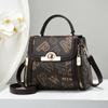 Bolso Cuadrado Pequeño Estampado de Verano 2025 Nueva Moda Bolso de Mujer Gran Capacidad Portátil Bolso de Hombro Bolso Cruzado de Mujer Transfronterizo