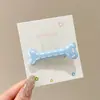 Pinzas laterales estilo dopamina con un toque de alta gama, pinzas delicadas con flecos para niñas, pasadores dulces, pinzas de cocodrilo a la moda