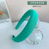 Acessório de Cabelo Tiara Colorida Nova 2025 para Lavar o Rosto, Grampo de Cabelo de Aba Larga para Mulheres com Coroa Alta, Acessório de Cabelo de Esponja