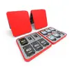 Soporte de Tarjeta Magnético de Silicona Tres en Uno, Caja de Almacenamiento de 12 Piezas para Tarjetas de Juego Ns/Tarjetas Sd/Tarjetas Tf, Accesorio Portátil Anticaídas
