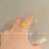 """Rosa y Serpiente"" Libro Rojo con Anillo Dorado Comida Anillo para el Dedo Este Año Moda Anillo para Mujer Venta al por Mayor"