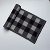 Bufanda de Cachemir Transfronteriza Otoño/Invierno 2026, Bufanda de Punto Versátil de Alta Gama, Cálida y a Prueba de Frío, a Cuadros para Hombres y Mujeres