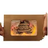 Cartão de felicitações com chama DIY queima manual com fósforos envelope feliz aniversário material de papel pacote cartão de felicitações presente para namorada