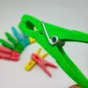 Venda Direta da Fábrica Grampos Plásticos, Grampos para Meias, Pequenos Grampos, Cabides, Prendedores de Roupa à Prova de Vento, Grampos Multifuncionais para Secagem, À Prova de Vento