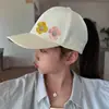 Gorra para Niñas, Gorra de Béisbol con Parte Superior Vacía para Cola de Caballo, Gorra con Visera para Proteger del Sol de Primavera y Verano, Nueva Gorra con Protección Solar para Padres e Hijos