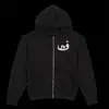 Cardigã com Capuz Unissex Solto de Manga Longa com Estampa de Personalidade Peculiar para Comércio Exterior Europeu e Americano Aliexpress Moda Streetwear