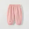 26 Novas Calças de Moletom Estilo Coreano para Meninas, Calças Jogger da Moda para Bebês Meninas, Calças Esportivas Casuais para Meninas Pequenas para Primavera e Outono