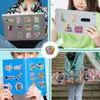 50 Piezas de Pegatinas Graffiti de Papelería para el Regreso a Clases, Pegatinas Decorativas Impermeables para Botellas de Agua, Pegatinas de Papelería Creativas al por Mayor