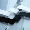 Stock Listo de Fábrica Banda Elástica Negra y Blanca Poliéster Alta Elasticidad Ropa Ropa Cintura de Pantalón Banda Elástica Alta Densidad Engrosada Parte Superior del Pantalón