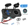 Cargador de Coche 2025 Venta Caliente Transfronteriza para Coche RV Modificado Táctil Cargador Rápido para Coche con Cable Cargador de Coche