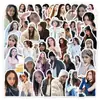Paquete de 50 Pegatinas Láser de Celebridades con Tian Xivi y Song Yuqi, Pegatinas Personalizadas para Diario DIY, Pegatinas para Funda de Teléfono, Pegatinas Impermeables para Tazas de Agua