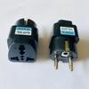 Plug de Conversão Padrão Britânico Americano Padrão Europeu Americano para Padrão Australiano Cabeça de Conversão Tomada Padrão Alemão Redonda Plana Adaptador Padrão Britânico