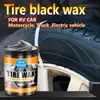 Cera para Pneus Kineshinex150G para Carro, Moto e Caminhão para Polimento e Revitalização Geral de Borracha, Plástico e Couro