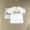 CORTEIZ Graffiti Americano Camiseta de Manga Curta com Letras Unissex Verão Tendência de Rua Marca Caimento Solto Atacado de Fábrica