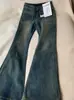 Jeans Holgados de Pierna Recta para Mujer con Forro de Felpa, Otoño e Invierno 2024 Nuevos Pantalones de Pierna Ancha de Tiro Alto Adelgazantes para Mujer Petite de Longitud Completa