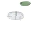 Bandeja Oval de Rocha DIY Aromaterapia Silicone Padrão de Pedra Abrasiva Redonda Porta-Vela Pote de Armazenamento Gesso Cola Abrasivo
