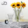 Estilo Europeu Criativo Entrada Luxo Vento Romano Lâmpada Vaso de Vidro Alto Perna Transparente Arranjo de Flores Quarto Pequeno Castiçal Ins Pousada