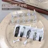 Soporte Magnético de Doble Fila para Práctica de Uñas con Base Magnética Fuerte de Acrílico para Mostrar y Crear Diseños de Uñas