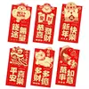 2027 Año Nuevo Chino del Cabra Sobres Rojos Personalizados Creativos Caricatura Cabra Zodiaco Festival de Primavera Bolsas de Sobres Rojos de Año Nuevo Al por Mayor
