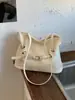Bolsa Tote Retro de Grande Capacidade Transfronteiriça, Bolsa de Ombro Plissada Fashionável para o Dia a Dia 2026, Bolsa de Braço Elegante para o Cotidiano