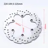 Meike Eléctrica Multi-Mayoreo Motocicleta 220 Freno de Disco Bomba de Disco Accesorios para Motocicleta Disco de Freno Delantero y Trasero Modificado